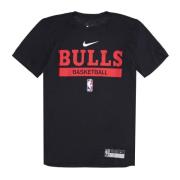 Nike Chicago Bulls Träningströja Svart Black, Herr