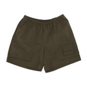 Nike Cargo Shorts Stone-Washed Twill Fabric Green, Herr