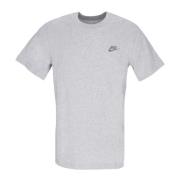 Nike Sportswear Club Tee Grå Heather T-shirt Gray, Herr