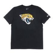 Nike NFL Logo Essential Tee - Originala Lagfärger Black, Herr