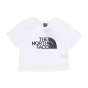 The North Face Vit Cropped Easy Tee Kortärmad White, Dam