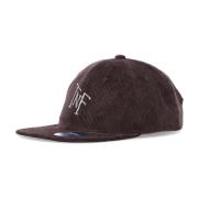 The North Face Corduroy Flat Visor Cap i Coal Brown Brown, Unisex