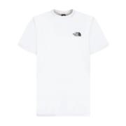 The North Face Vit Logo Print T-shirt White, Dam