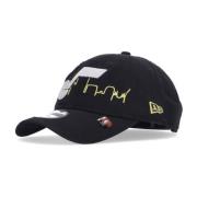 New Era Utah Jazz Böjd Skärmkeps Black, Unisex