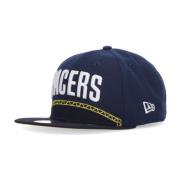 New Era Indiana Pacers Platt Skärm Keps Blue, Unisex