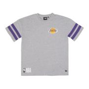 New Era NBA Arch Graphic Tee Los Angeles Lakers Gray, Herr