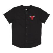 New Era Chicago Bulls Logo Jacka Svart/Röd Black, Herr