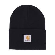 Carhartt Wip Svart Akryl Watch Hat Beanie Black, Herr