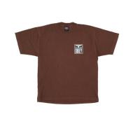 Obey Sepia Eyes Icon Herr T-shirt Brown, Herr