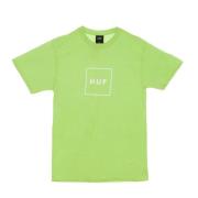 HUF Grön Box Logo T-shirt Green, Herr