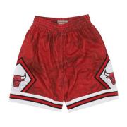 Mitchell & Ness Chicago Bulls Asian Heritage Basketball Shorts Red, He...