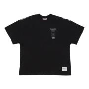 Mitchell & Ness Premium Basketball Tee Svart Black, Herr