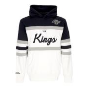 Mitchell & Ness NHL Head Coach Hoodie Los Angeles Kings White, Herr