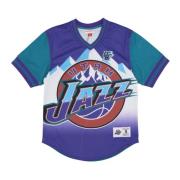 Mitchell & Ness Utah Jazz Mesh V-neck Jersey Multicolor, Herr