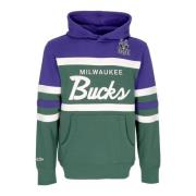 Mitchell & Ness NBA Head Coach Hoodie Original Team Colors Green, Herr