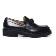 Valentino Garavani Svart Loafer Platta Skor Black, Herr