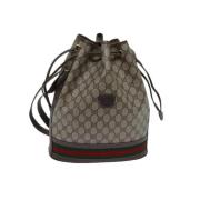 Gucci Vintage Pre-owned Laeder gucci-vskor Beige, Dam