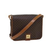 Celine Vintage Pre-owned Canvas celine-vskor Brown, Dam