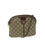 Gucci Vintage Pre-owned Canvas gucci-vskor Beige, Dam