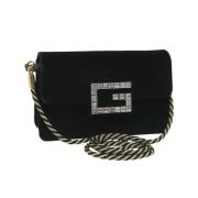 Gucci Vintage Pre-owned Canvas gucci-vskor Black, Dam