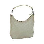 Gucci Vintage Pre-owned Canvas gucci-vskor White, Dam