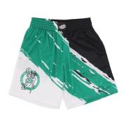 Mitchell & Ness Boston Celtics Basketball Shorts Multicolor, Herr