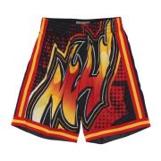 Mitchell & Ness Miami Heat Basketball Shorts Multicolor, Herr