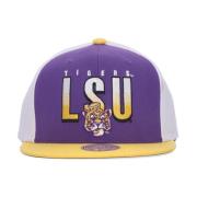 Mitchell & Ness LSU Tigers Basketball Snapback Cap Multicolor, Herr