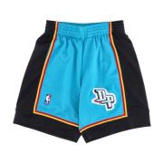 Mitchell & Ness NBA Swingman Basketball Shorts Detroit Pistons Blue, H...