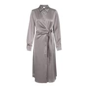 Kaffe Steeple Gray Kalotte Dress Gray, Dam