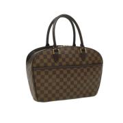 Louis Vuitton Vintage Pre-owned Canvas handvskor Brown, Dam