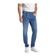 Replay Mid Blue Slim Fit Jeans Blue, Herr