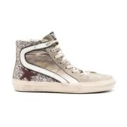 Golden Goose Paljett Sneakers Brown, Dam