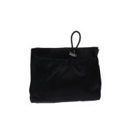 Prada Vintage Pre-owned Satin prada-vskor Black, Dam