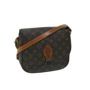 Louis Vuitton Vintage Pre-owned Canvas louis-vuitton-vskor Brown, Dam