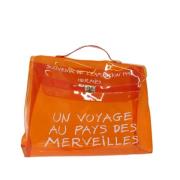 Hermès Vintage Pre-owned Tyg handvskor Orange, Dam