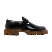 Maison Margiela Svarta Ivy Loafers Black, Dam