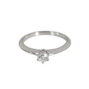 Tiffany & Co. Pre-owned Pre-owned Metall ringar Gray, Dam