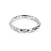 Chanel Vintage Pre-owned Metall ringar Gray, Dam