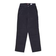 Dickies Stone Washed Wide Jeans Black, Dam