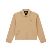 Dickies Kort Coach Jacka Beige, Dam