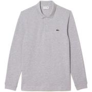 Lacoste Snygg Långärmad Polo Tröja Gray, Herr