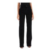 Tom Ford Svarta Bootcut Jeans Black, Dam