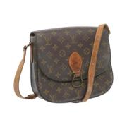 Louis Vuitton Vintage Pre-owned Canvas louis-vuitton-vskor Brown, Dam