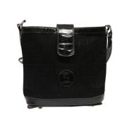 Fendi Vintage Pre-owned Canvas fendi-vskor Black, Dam