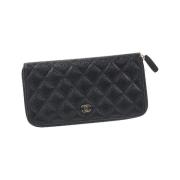 Chanel Vintage Pre-owned Laeder chanel-vskor Black, Dam