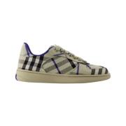 Burberry Vintage Pre-owned Tyg sneakers Beige, Dam