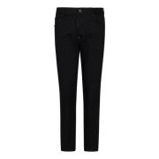 Dsquared2 Svarta Skater Skinny Jeans Aw24 Black, Herr