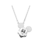 Swarovski Disney Mickey Mouse Hänge Halsband White, Dam