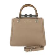 Gucci Vintage Pre-owned Laeder handvskor Beige, Dam